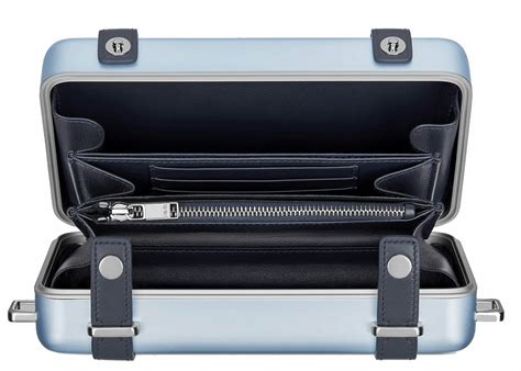 dior rimowa amenity kit|Dior x RIMOWA Personal Clutch On Strap Aluminium Blue .